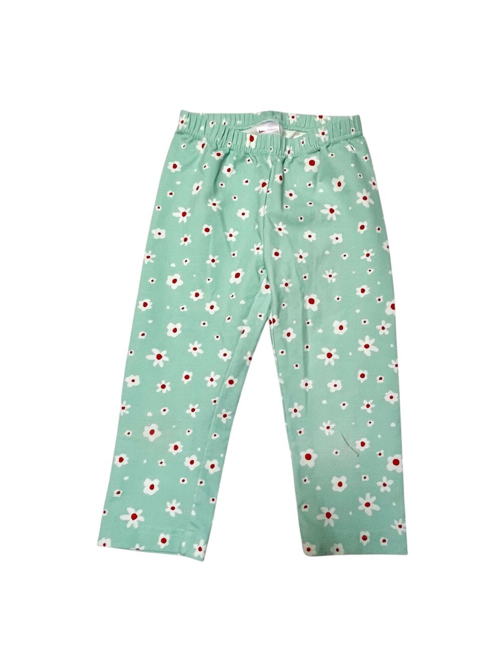 Hanna Andersson Fiji Flower Capri Leggings Size 6/7